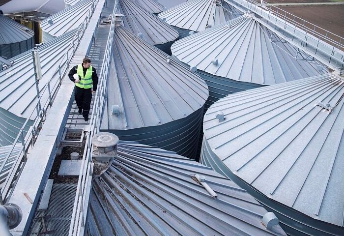 Steel Silo Fabrication Company in India for Agriculture